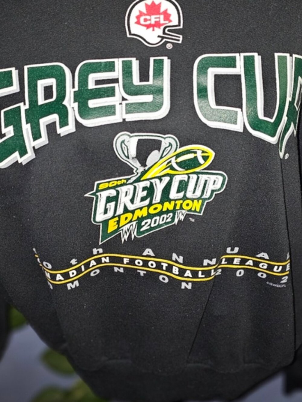 Vintage Edmonton grey cup sweater - Picture 2 of 5